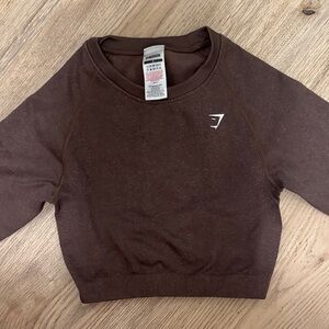 Gymshark Brown Crop Top